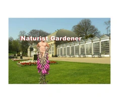 Naturist Male Gardener