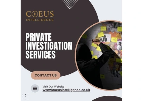 Private Investigation Services by Coeus Intelligence