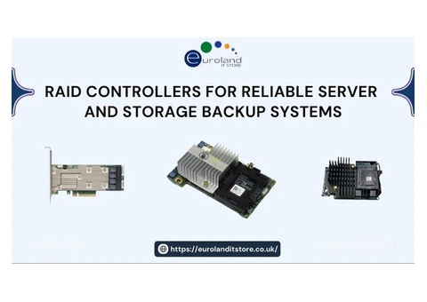 RAID Controllers for Reliable Server & Storage Backup Systems
