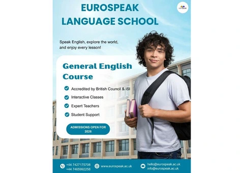 Learn English - Admissions Open for 2026!