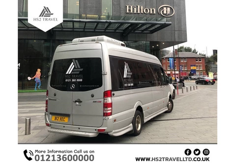 Corporate minibus hire | HS2 Travel Services Ltd
