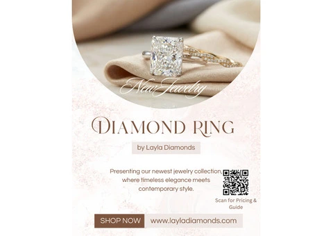 Best Radiant Cut Engagement Rings in London | Layla Diamonds