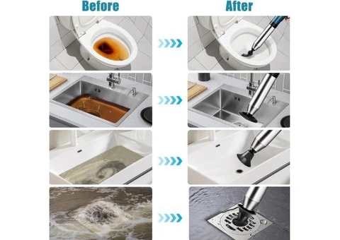 Toilet plunger  pipe Drain Cleaning - 2/4