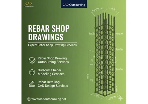 Accurate Rebar Shop Drawing Services in Liverpool, UK