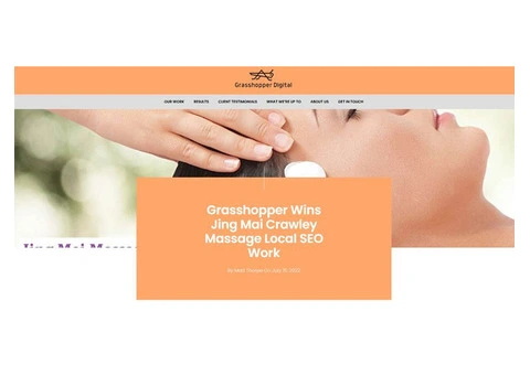 Local SEO Strategy Boosts Growth for Jing Mai Massage Centres