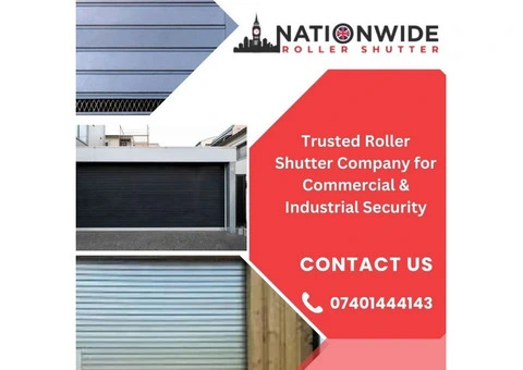 Professional Roller Shutter Doors London Installation Services - Nationwide Roller Shutter