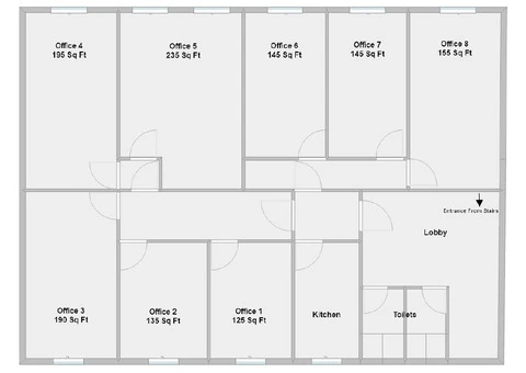 Offices to Let Hanley , Stoke-on-Trent - 7/7