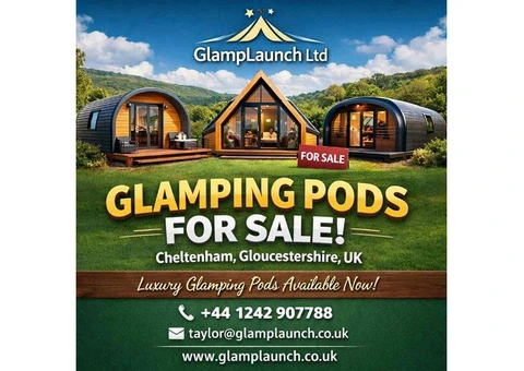 Glamping Pods for Sale That Make Outdoor Stays Profitable Year-Round