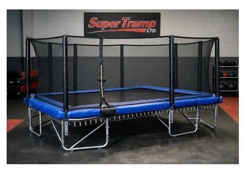 Heavy Duty Rectangular Trampoline UK – Pro-Grade Bounce for Serious Jumpers | Super Tramp