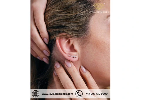Diamond Drop Earrings for Women | Layla Diamonds UK