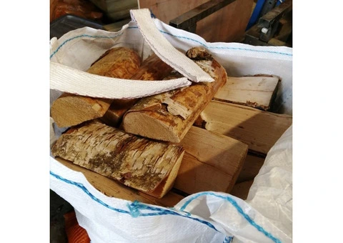 BARROW BAGS HARDWOOD BIRCH FIREWOOD - 4/8