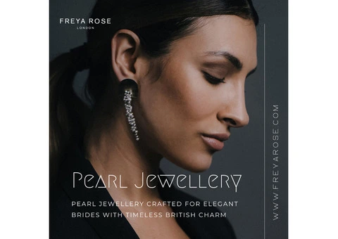 Pearl Jewellery Crafted for Elegant Brides with Timeless British Charm