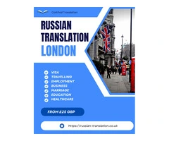 Russian Certified Translation Services in London UK