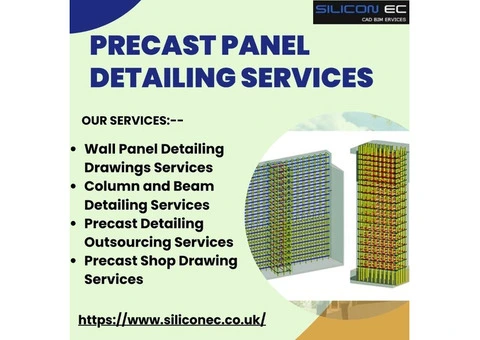 Precast Panel Detailing Services in Manchester, UK for Accurate and Coordinated Drawings