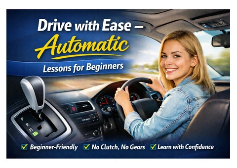 Drive with Ease – Automatic Lessons for Beginners
