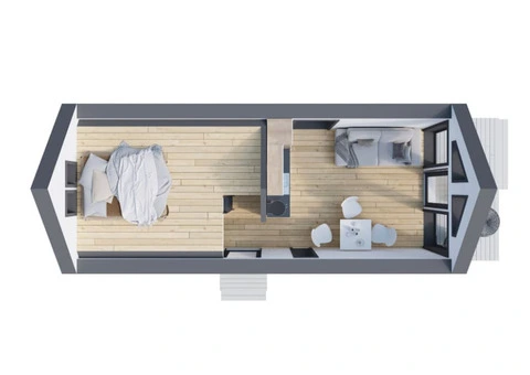 Modular House with Terrace - 6/8