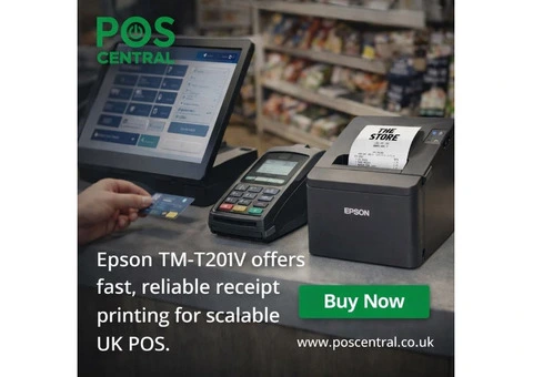 Epson TM-T20IV Printer with USB RS-232 Ethernet | Free UK Shipping - 1/3