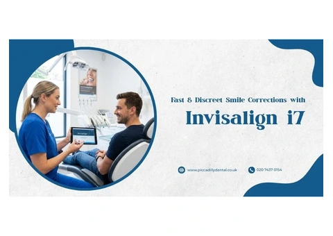 Fast & Discreet Smile Correction for Minor Alignment Issues with Invisalign i7