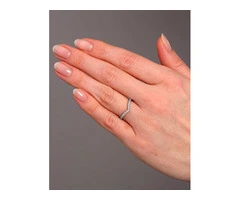 Lab Grown Half Eternity 0.80ct Women's Diamond Wedding Bands