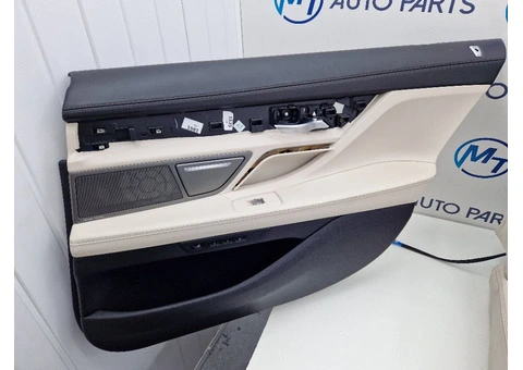 BMW 7 Series G11, G12 Full M Sport Nappa Interior – Comfort Seats, Massage, Ivory White - 10/16