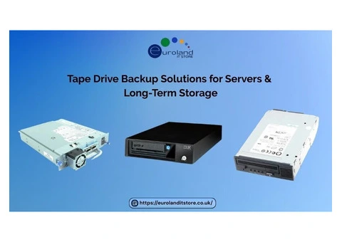 Tape Drive Backup Solutions for Servers & Long-Term Storage