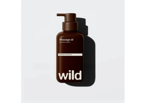Discover Wild Dark Oud Wander Massage Oil - Wild Reveries