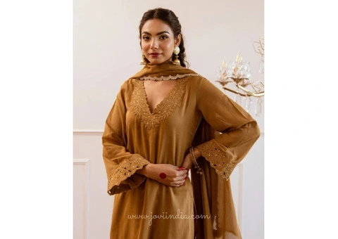 Shop Trendy and Traditional Womens Dresses Online at JOVI India - 1/7