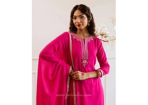 Shop Trendy and Traditional Womens Dresses Online at JOVI India - 4/7