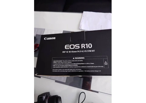 Canon EOS R10 with RF‑S 18–45mm lens - 1/3