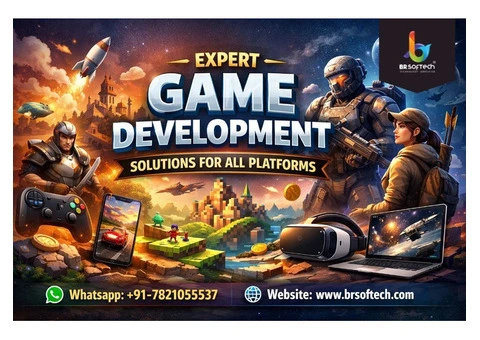 Expert Game Development Solutions for All Platforms | BR Softech