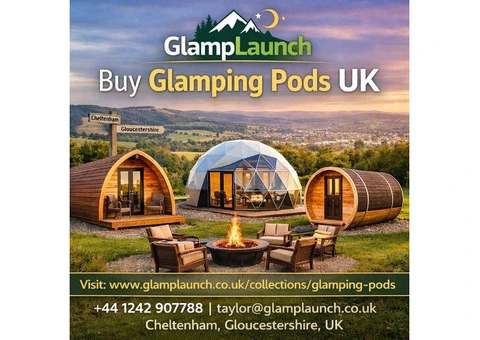 Buy Glamping Pods UK for Stylish Outdoor Living and Stays