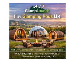 Buy Glamping Pods UK for Stylish Outdoor Living and Stays