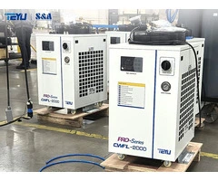 Laser Chiller Powers 2kW Fiber Laser Cutter