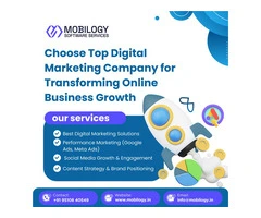 Choose Top Digital Marketing Company for Transforming Online Business Growth