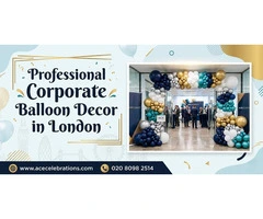 Professional Corporate Balloon Decor in London