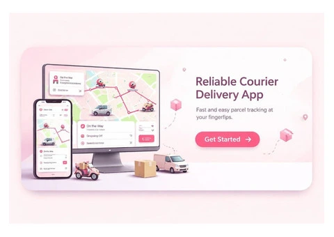 Courier Delivery App Development - 1/3