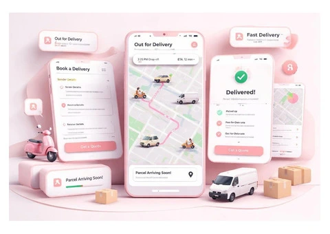 Courier Delivery App Development - 3/3