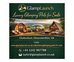 Luxury Glamping Pods for Sale Built for Comfort and Style