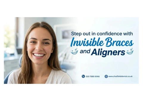 Step out in confidence with Invisible Braces and Aligners