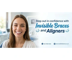 Step out in confidence with Invisible Braces and Aligners