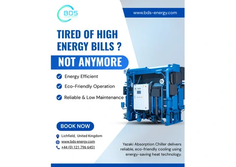 Summer-Ready Absorption Chillers for Efficient Cooling
