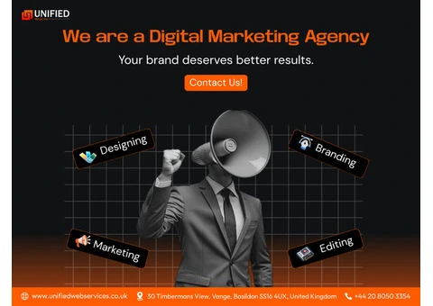 Digital Marketing Agency in Essex for SME Growth | Unified Web Services