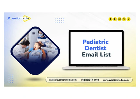 Purchase  a verified Pediatric Dentist Email List business contacts