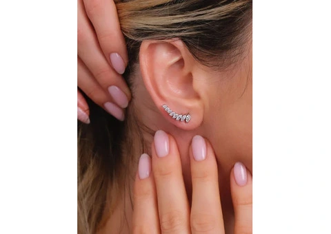 Diamond Earrings for Women – Marquise Studs | Layla Diamonds