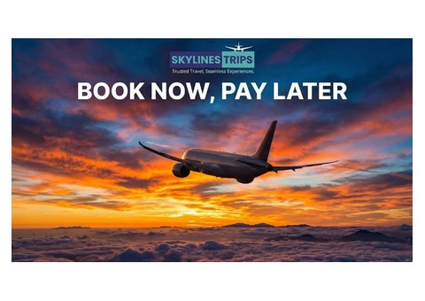 Skylines Trips - Book Now Pay Later Flights UK | No Credit Check | Hounslow - 1/8