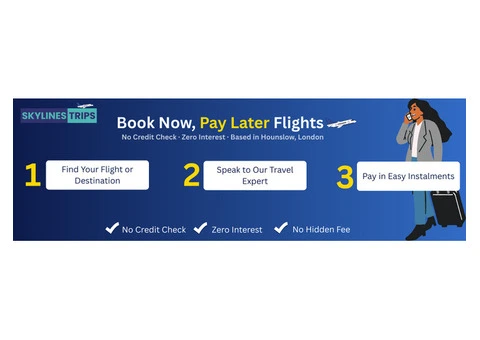 Skylines Trips - Book Now Pay Later Flights UK | No Credit Check | Hounslow - 3/8