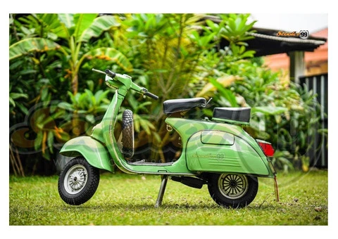 Vespa Super 150 Classic Green,Fully Restored 2-Stroke Vintage - 4/4