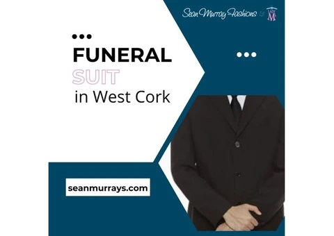 Funeral Suit in West Cork – Elegant, Respectful Attire for Men