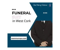 Funeral Suit in West Cork – Elegant, Respectful Attire for Men