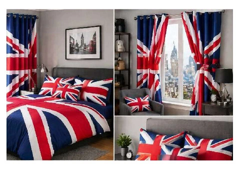 Buy Union Jack Curtains in Manchester